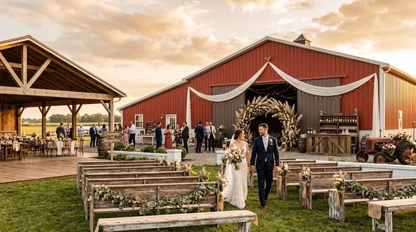 Choosing a Rustic Wedding Venue: How the Red Barn Balances Charm and Convenience