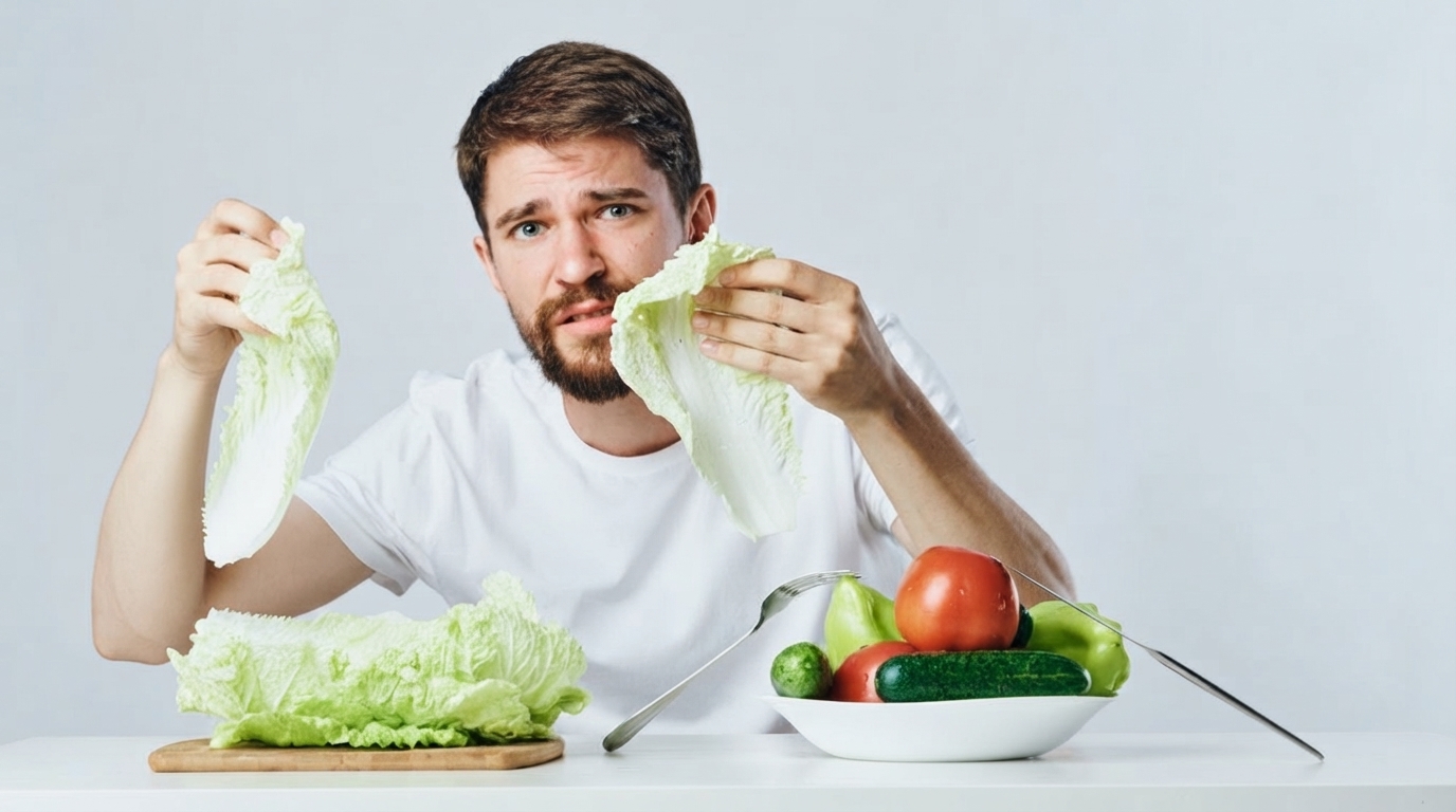 Editorial illustration for Clean Eating Is a Flexible Principle, Not a Diet—Here's How to Use It Without the Harm