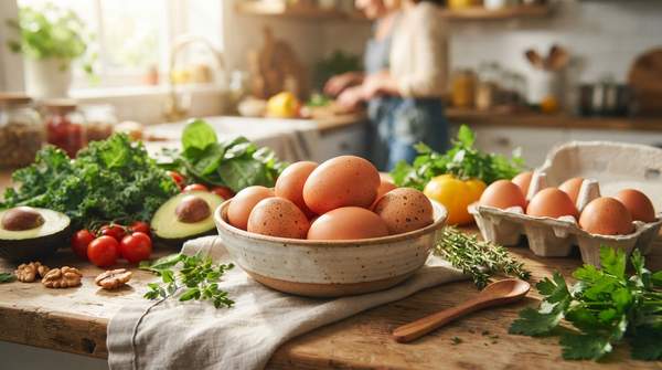 Editorial illustration for How Many Eggs Per Week? A Health-Profile Guide to Safe Intake